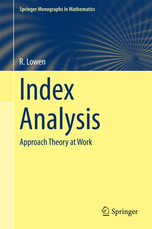 Cover of the book Index Analysis by R. Lowen, Springer London