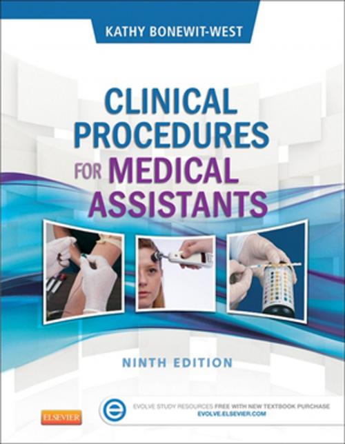 Cover of the book Clinical Procedures for Medical Assistants - E-Book by Kathy Bonewit-West, BS, MEd, Elsevier Health Sciences