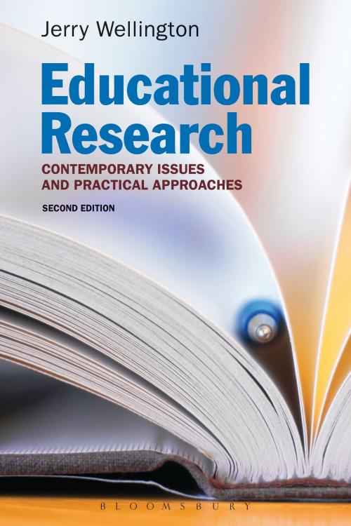 Cover of the book Educational Research by Professor Jerry Wellington, Bloomsbury Publishing