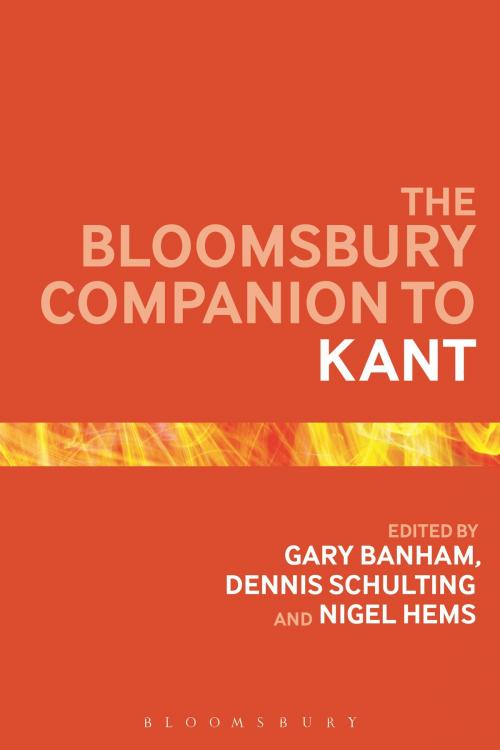 Cover of the book The Bloomsbury Companion to Kant by , Bloomsbury Publishing