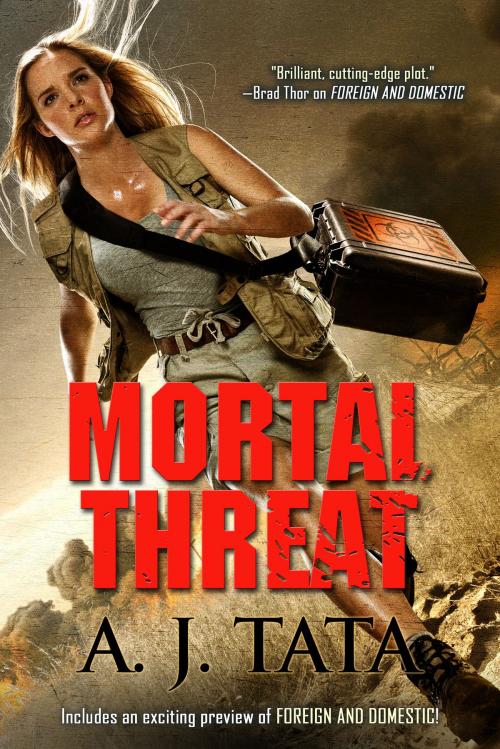 Cover of the book Mortal Threat by A.J. Tata, Washburn Books
