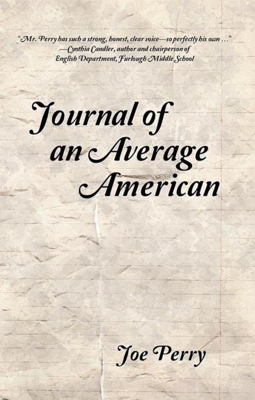 Cover of the book Journal of an Average American by Joe Perry, iUniverse