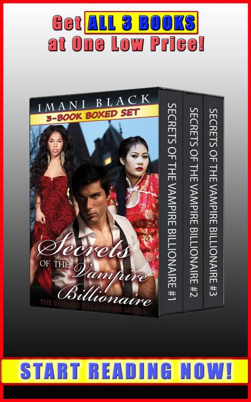 Cover of the book Secrets of the Vampire Billionaire 3-Book Boxed Set Bundle by Imani Black, SFBuzz Press