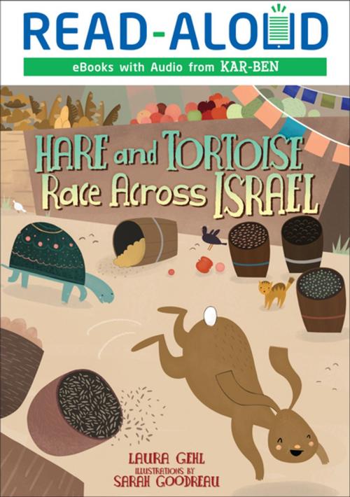 Cover of the book Hare and Tortoise Race Across Israel by Laura Gehl, Lerner Publishing Group
