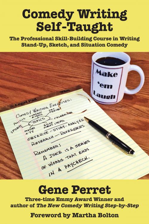 Cover of the book Comedy Writing Self-Taught by Gene Perret, Linden Publishing