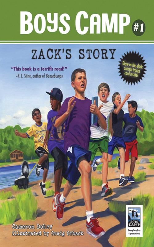 Cover of the book Boys Camp: Zack's Story by Cameron Dokey, Sky Pony