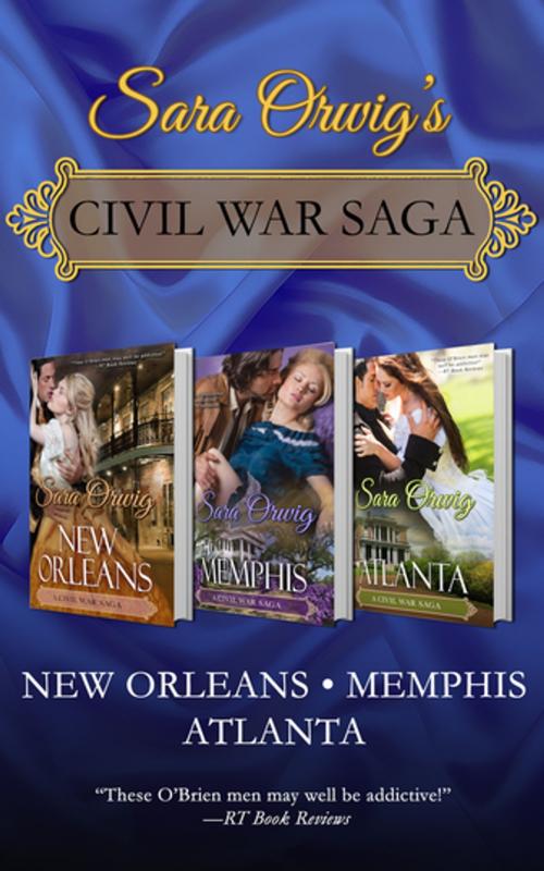 Cover of the book Civil War Saga by Sara Orwig, Diversion Books