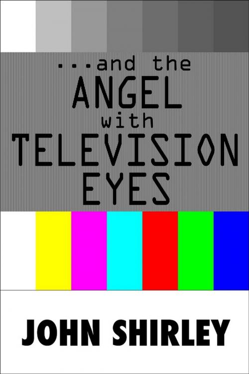 Cover of the book …And The Angel With Television Eyes by John Shirley, Night Shade Books