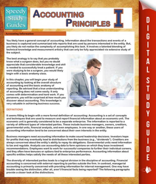 Cover of the book Accounting Principles 1 (Speedy Study Guides) by Speedy Publishing, Speedy Publishing LLC