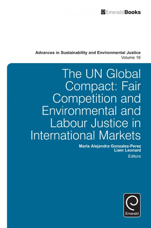 Cover of the book The UN Global Compact by , Emerald Group Publishing Limited