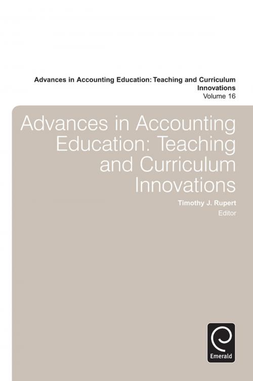Cover of the book Advances in Accounting Education by , Emerald Group Publishing Limited