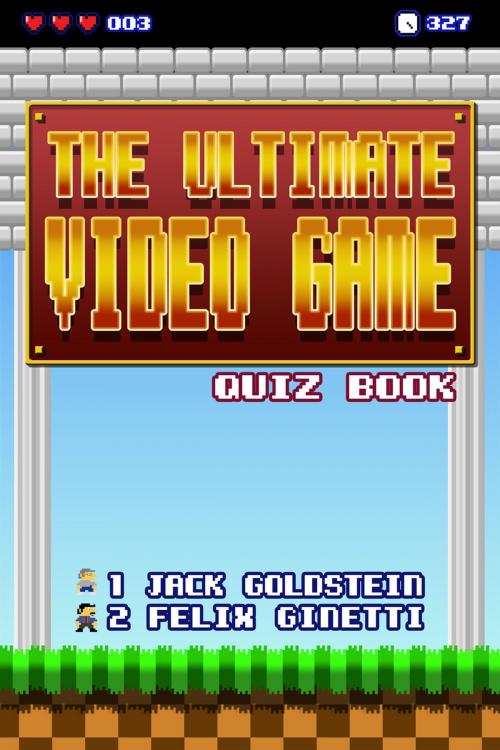 Cover of the book The Ultimate Video Game Quiz Book by Jack Goldstein, Andrews UK