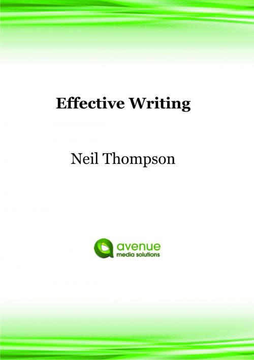 Cover of the book Effective Writing by Neil Thompson, Neil Thompson