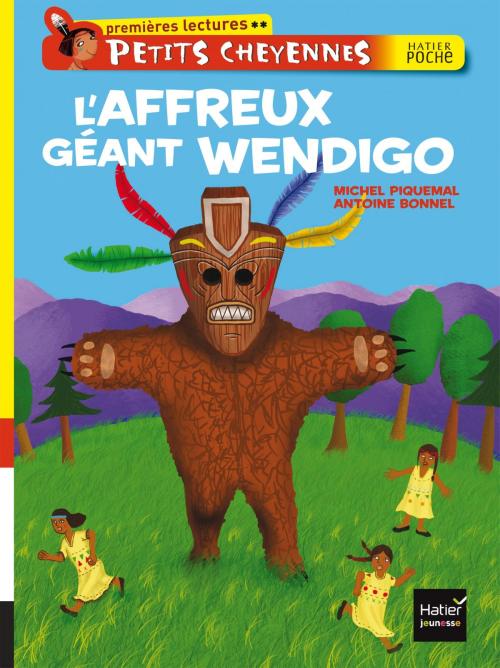 Cover of the book L'affreux géant Wendigo by Michel Piquemal, Hatier Jeunesse