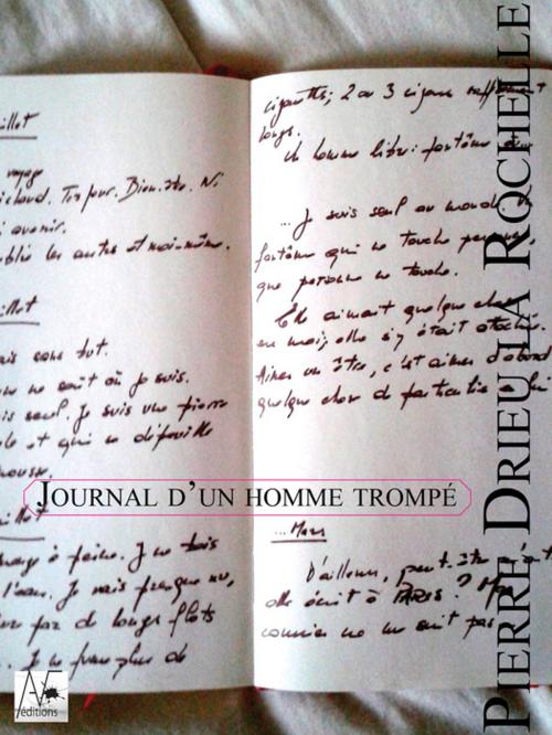 Cover of the book Journal d'un homme trompé by Pierre Drieu la Rochelle, A verba futuroruM