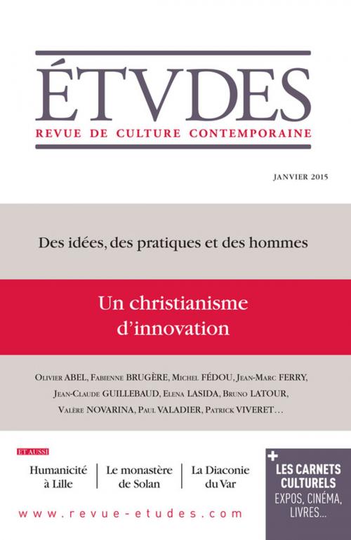 Cover of the book Etudes Janvier 2014 by Collectif, SER