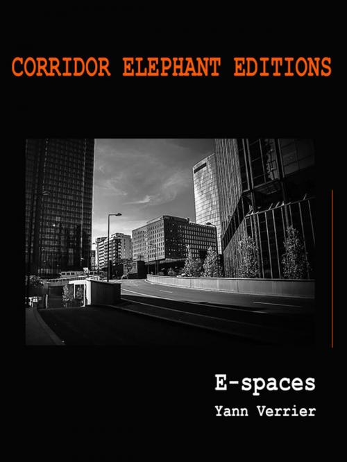 Cover of the book E-spaces by Yann Verrier, Corridor Elephant