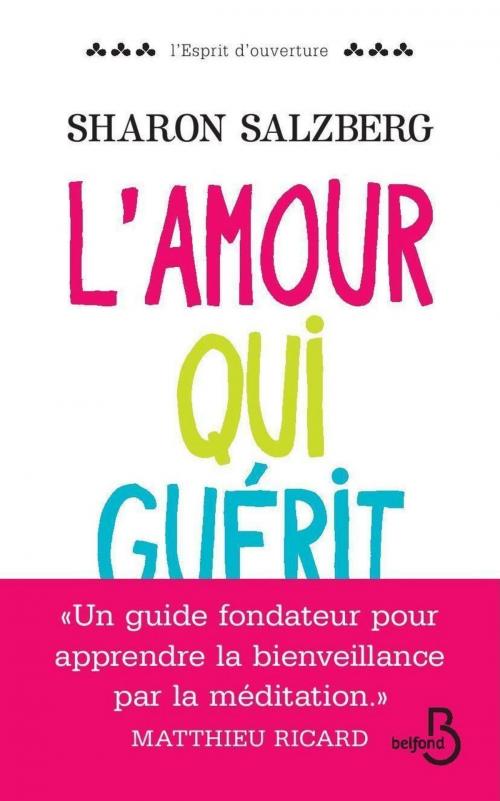 Cover of the book L'amour qui guérit by Sharon SALZBERG, Place des éditeurs