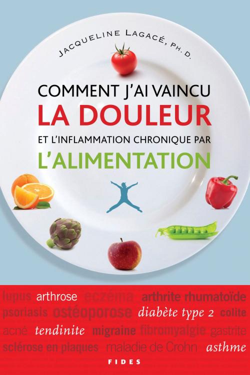 Cover of the book Comment j'ai vaincu la douleur et l'inflammation chronique par l'alimentation by Jacqueline Lagacé, Groupe Fides