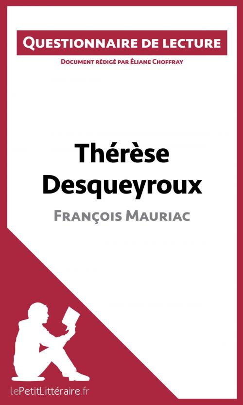 Cover of the book Thérèse Desqueyroux de François Mauriac by Éliane Choffray, lePetitLittéraire.fr, lePetitLitteraire.fr