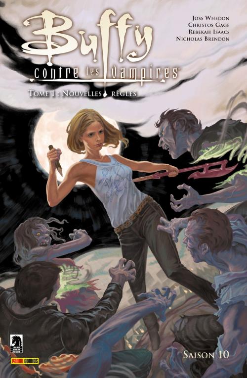 Cover of the book Buffy contre les vampires (Saison 10) T01 by Christos Gage, Nicholas Brendon, Panini