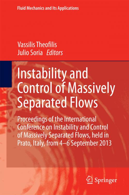 Cover of the book Instability and Control of Massively Separated Flows by , Springer International Publishing