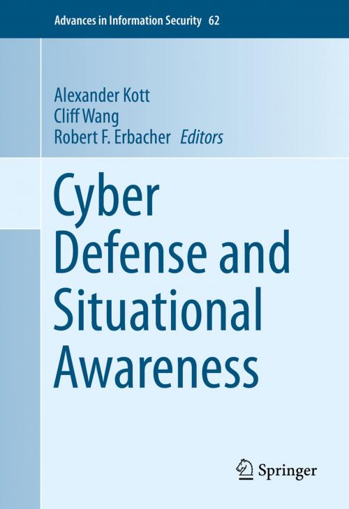 Cover of the book Cyber Defense and Situational Awareness by , Springer International Publishing