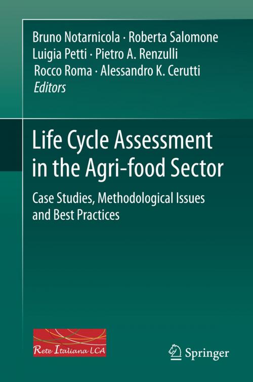 Cover of the book Life Cycle Assessment in the Agri-food Sector by , Springer International Publishing