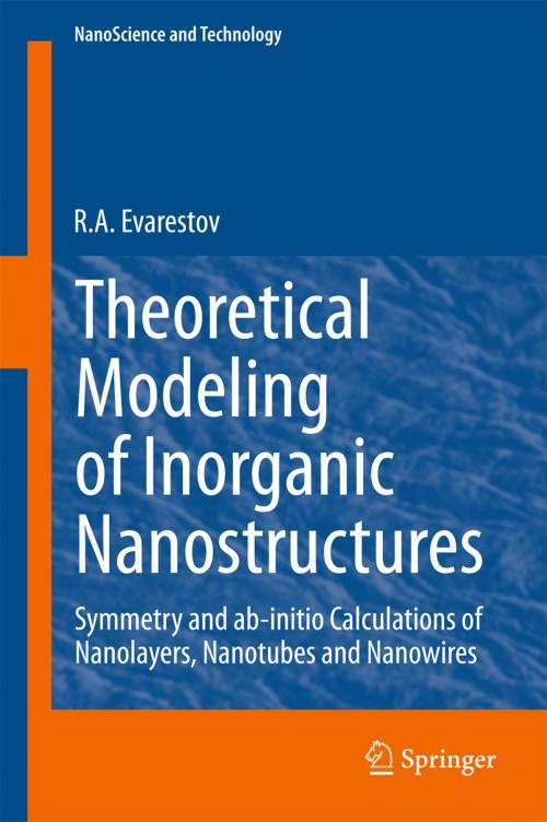 Cover of the book Theoretical Modeling of Inorganic Nanostructures by R.A. Evarestov, Springer Berlin Heidelberg