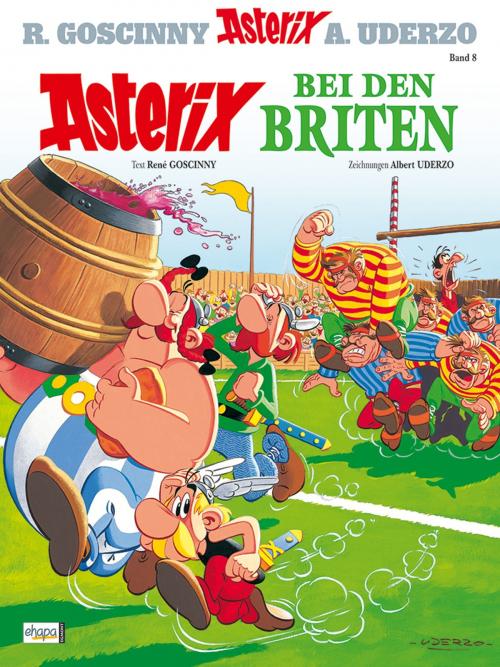 Cover of the book Asterix 08 by René Goscinny, Egmont Ehapa Media.digital