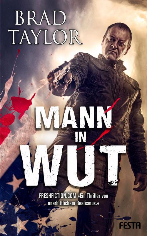 Cover of the book Mann in Wut by Brad Taylor, Festa Verlag