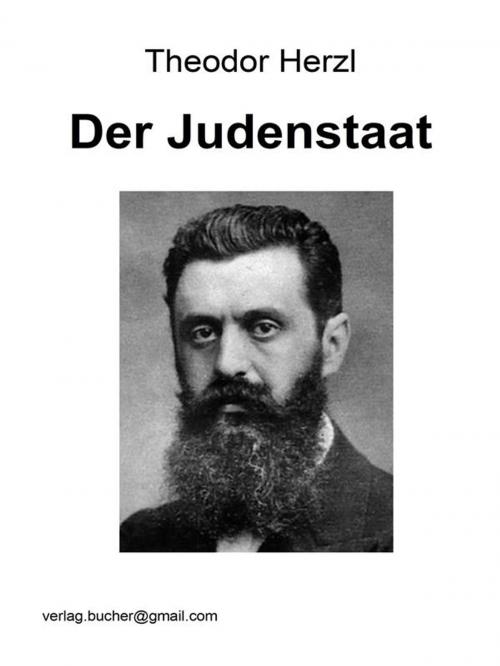Cover of the book Der Judenstaat by Theodor Herzl, Theodor Herzl