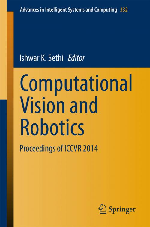 Cover of the book Computational Vision and Robotics by , Springer India
