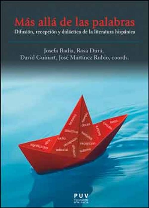 Cover of the book Más allá de las palabras by VV.AA., U. Valencia