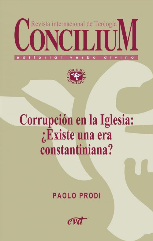 Cover of the book Corrupción en la Iglesia: ¿Existe una era constantiniana? Concilium 358 (2014) by Paolo Prodi, Verbo Divino