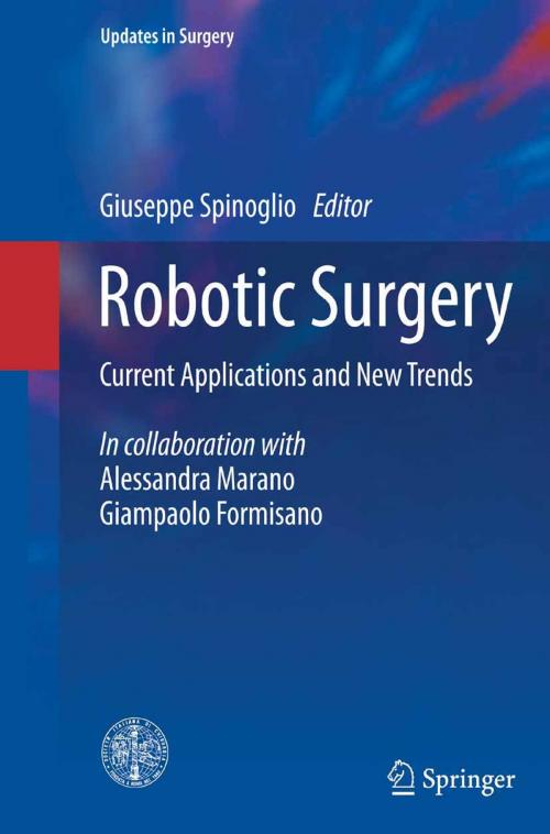 Cover of the book Robotic Surgery by , Springer Milan