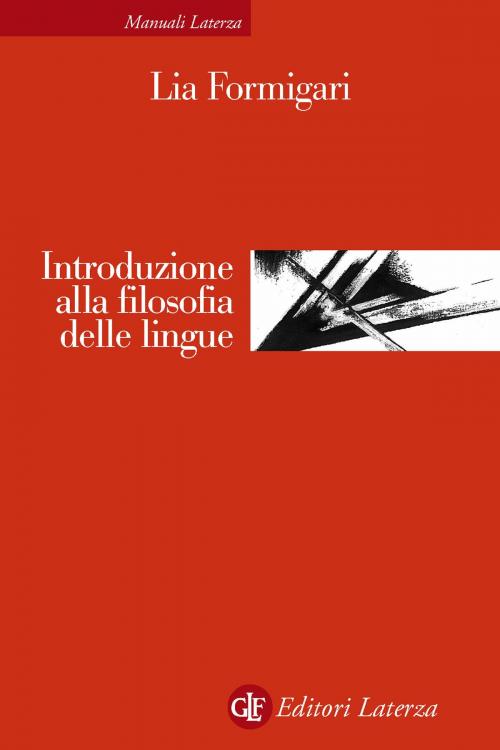 Cover of the book Introduzione alla filosofia delle lingue by Lia Formigari, Editori Laterza