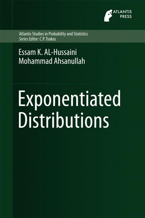 Cover of the book Exponentiated Distributions by Essam K. AL-Hussaini, Mohammad Ahsanullah, Atlantis Press