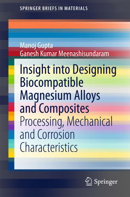 Cover of the book Insight into Designing Biocompatible Magnesium Alloys and Composites by Manoj Gupta, Ganesh Kumar Meenashisundaram, Springer Singapore