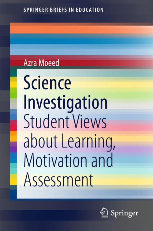 Cover of the book Science Investigation by Azra Moeed, Springer Singapore