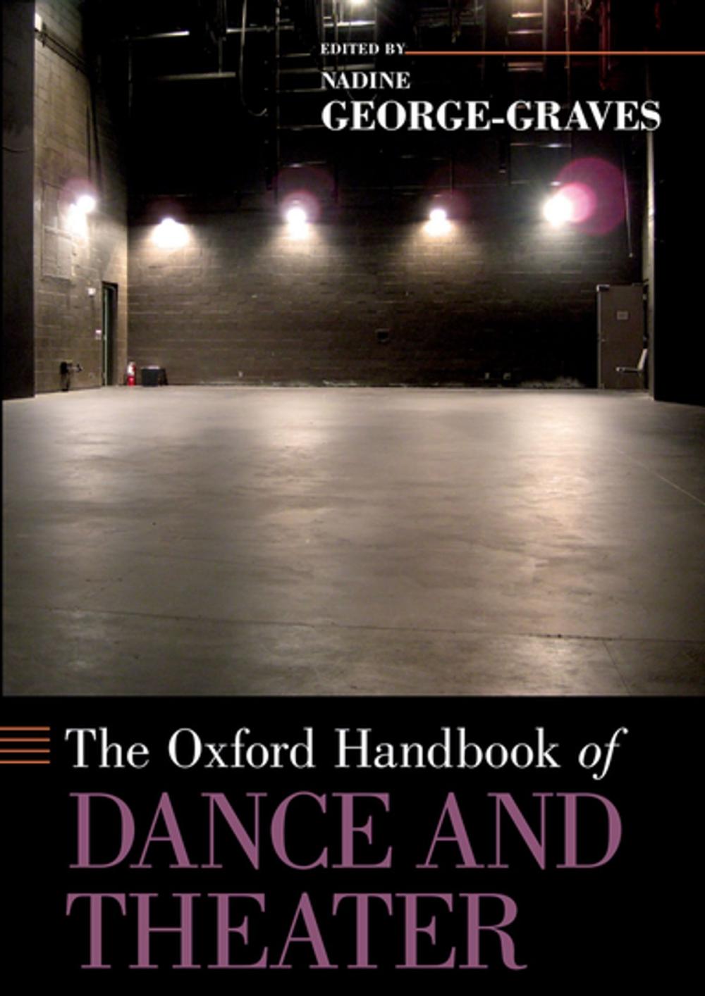 Big bigCover of The Oxford Handbook of Dance and Theater