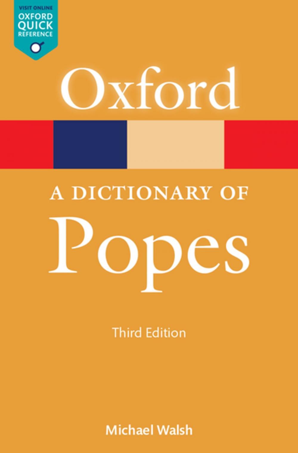 Big bigCover of Dictionary of Popes