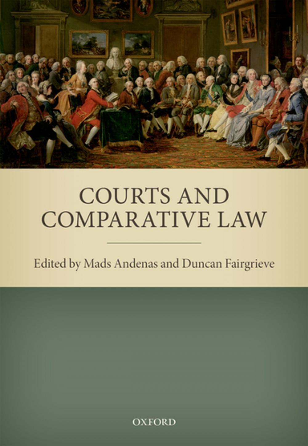Big bigCover of Courts and Comparative Law