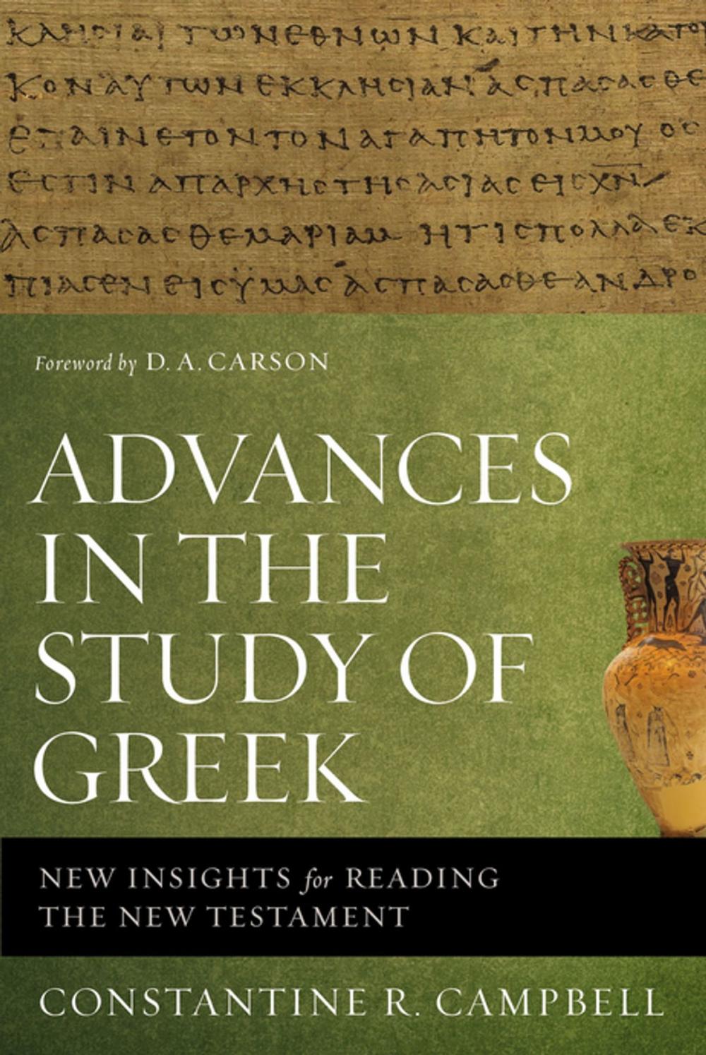 Big bigCover of Advances in the Study of Greek