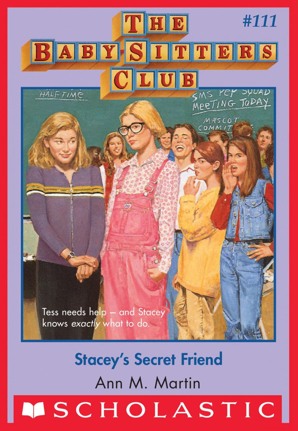 Big bigCover of The Baby-Sitters Club #111: Stacey's Secret Friend
