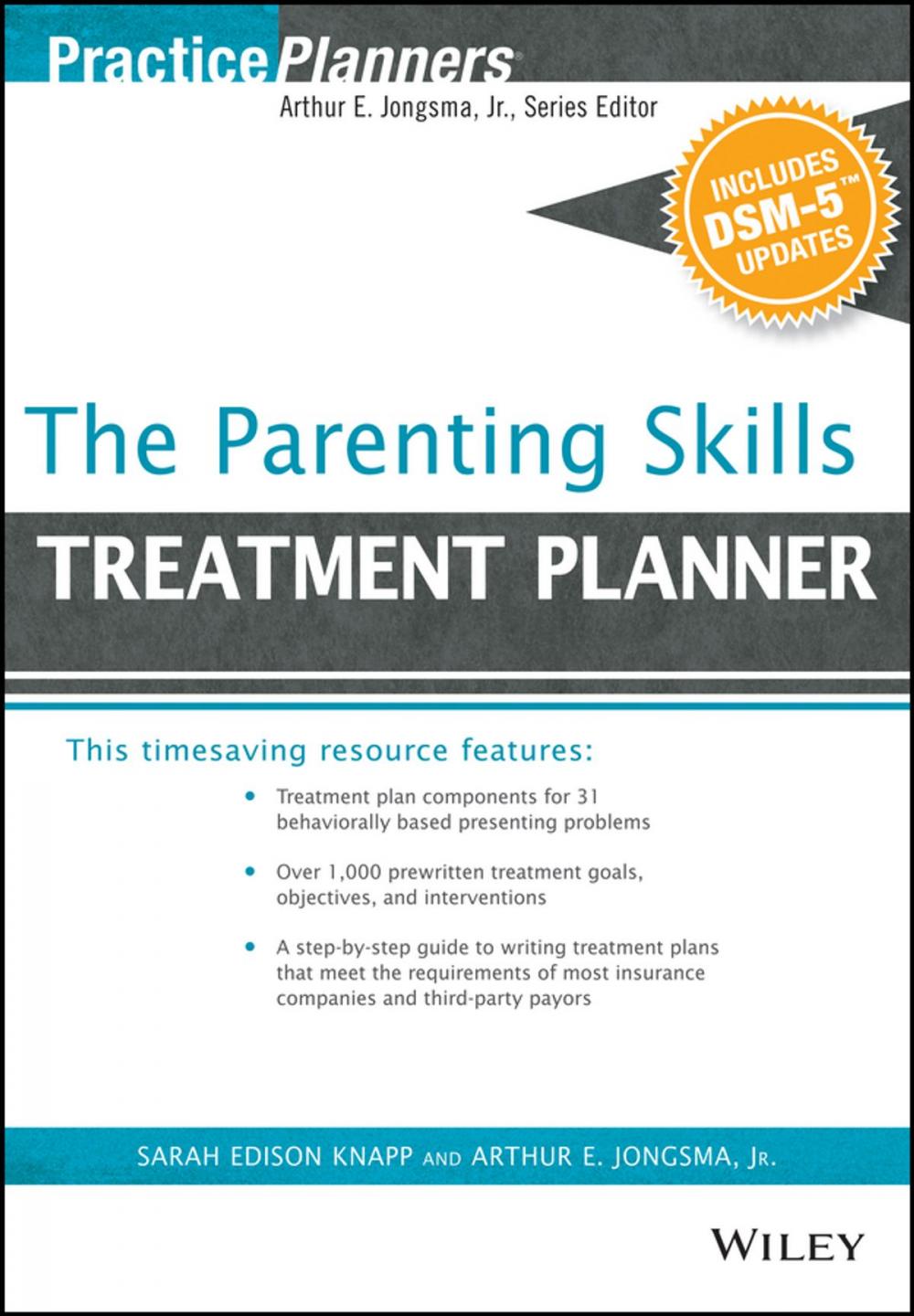 Big bigCover of The Parenting Skills Treatment Planner, with DSM-5 Updates