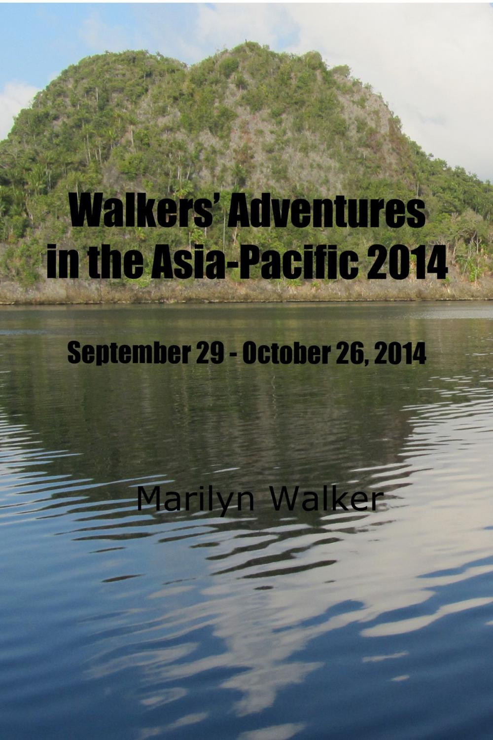 Big bigCover of Walkers' Adventures in the Asia-Pacific 2014