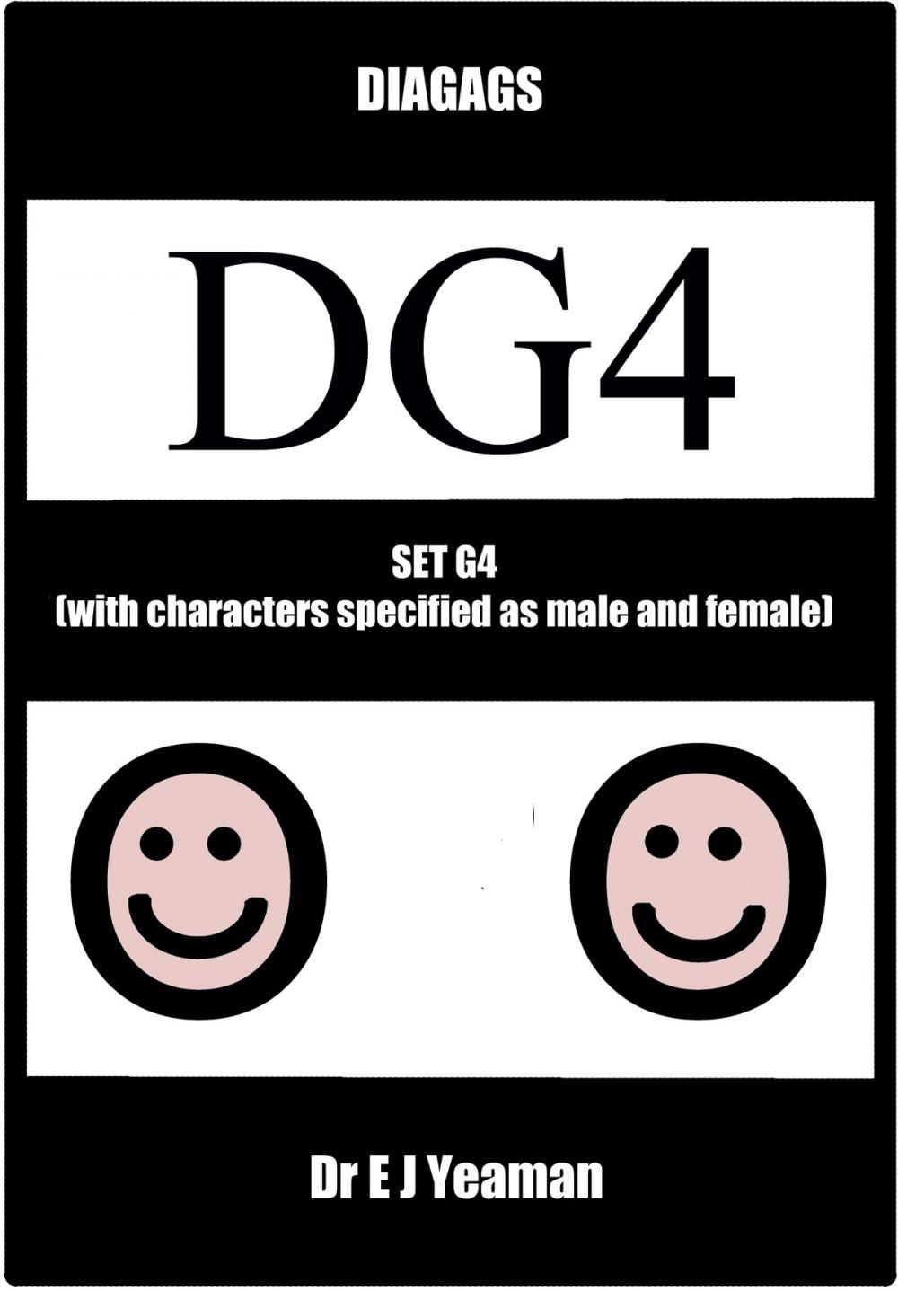 Big bigCover of Diagags Set G4 (with Characters Specified as Male and Female)