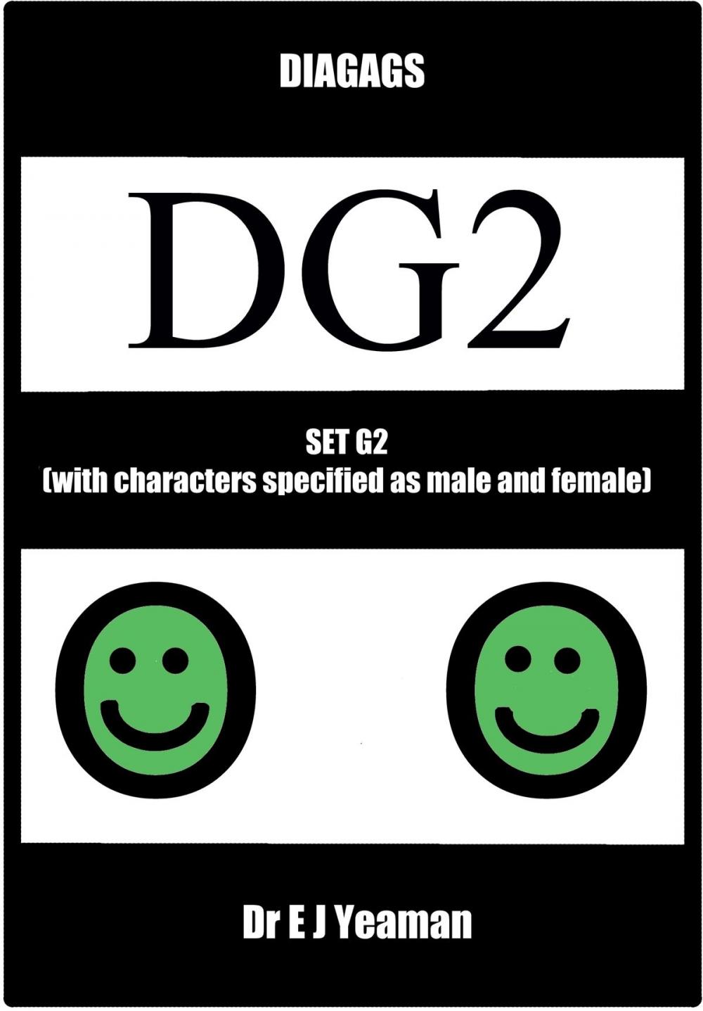 Big bigCover of Diagags Set G2 (with Characters Specified as Male and Female)
