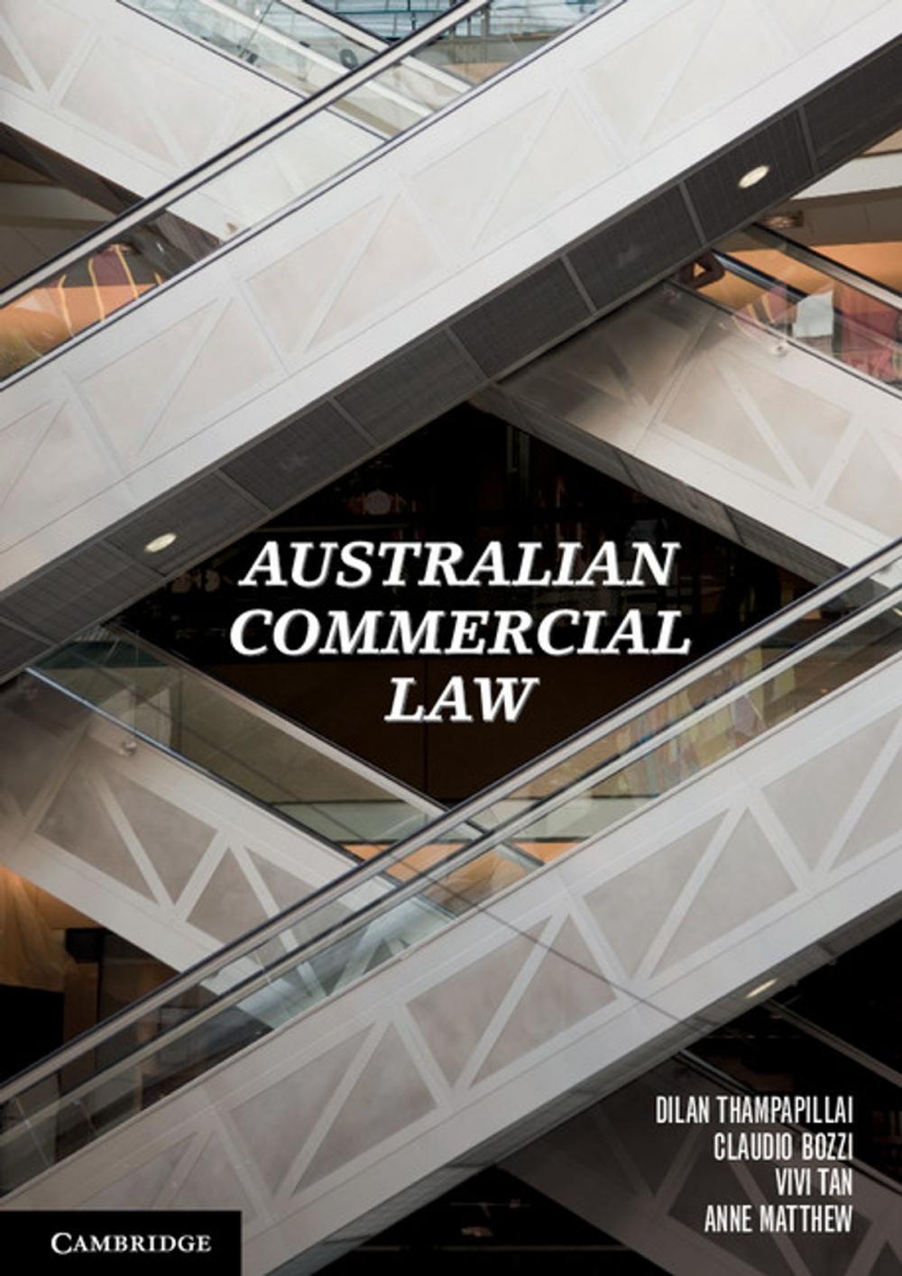 Big bigCover of Australian Commercial Law